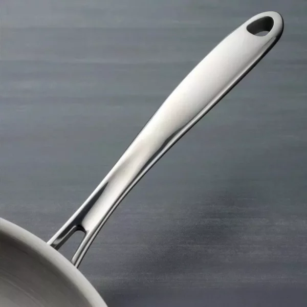 Tri-Ply Clad 12-inch Stainless Steel Fry Pan