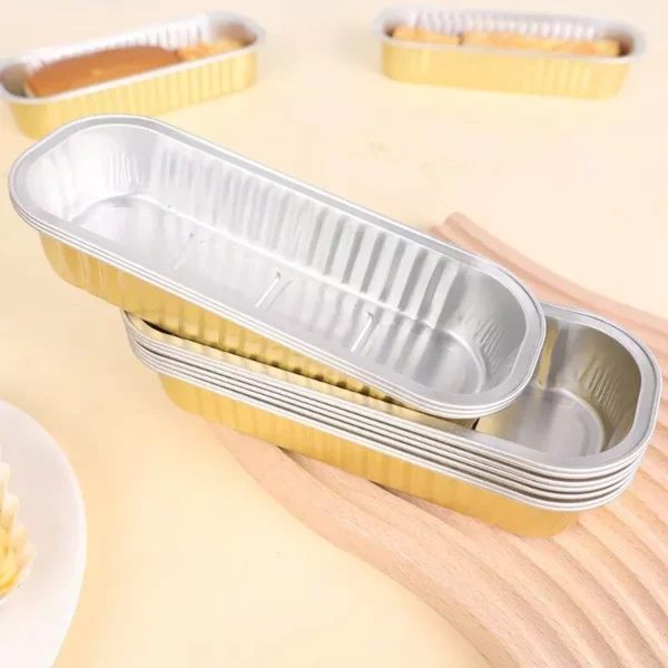 Gold Aluminum Foil Baking Tray for Air Fryer