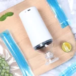 Electric Vacuum Sealer Pump with Reusable Sous Vide Storage Bags