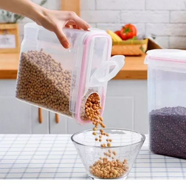 Versatile Airtight Cereal & Rice Storage Container