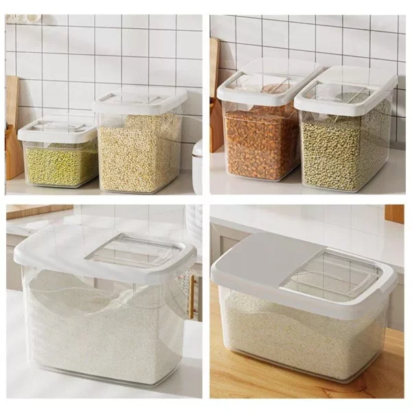 Efficient Kitchen Rice & Grain Dispenser