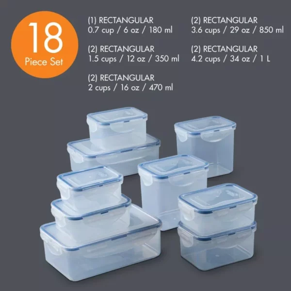 18-Piece Versatile Food Storage Set