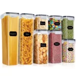 Modern 8-Piece Kitchen Storage Container Set