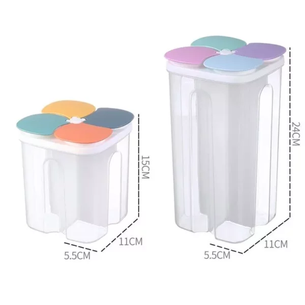 Modern Transparent Kitchen Storage Box