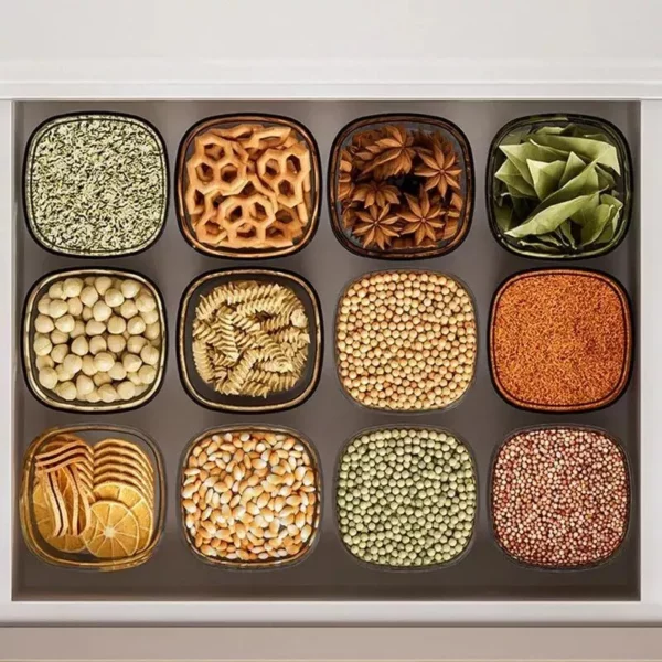 Modern Transparent Food Storage Containers - Image 2