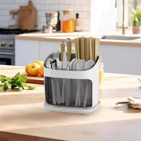 Multi-Functional Kitchen Utensil Organizer – Spacious, Stylish & Easy-to-Clean - Image 5