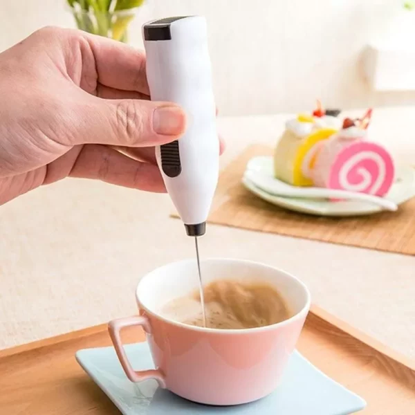 Electric Mini Mixer: Coffee Stirrer & Egg Frother
