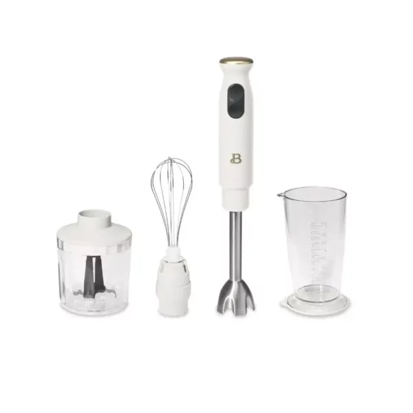 2-Speed Immersion Hand Blender with Chopper & Measuring Cup - Image 2