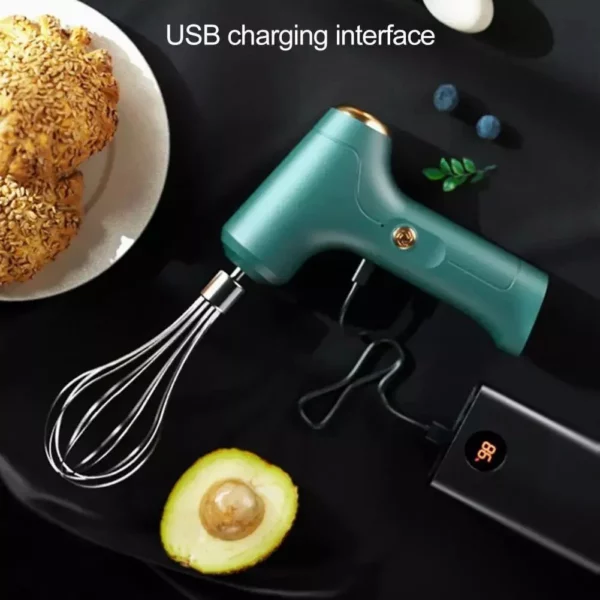 USB Wireless Handheld Electric Egg Beater