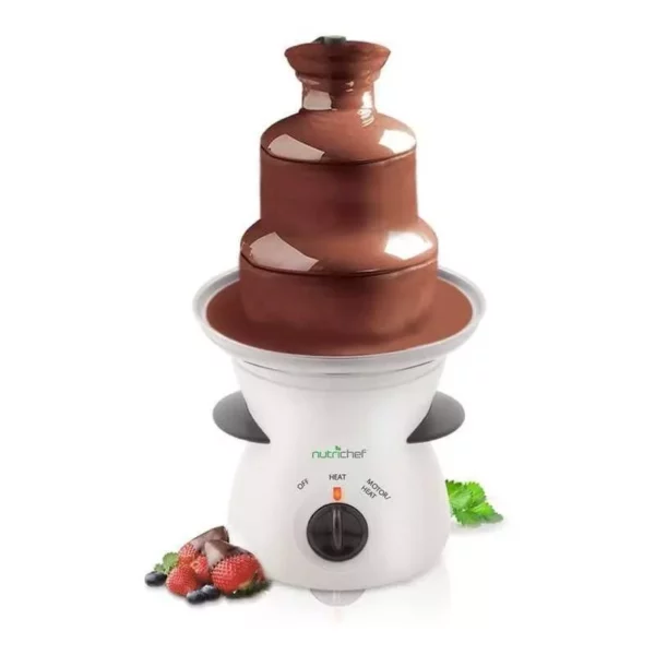 3-Tier Electric Chocolate Fondue Fountain for Parties and Events