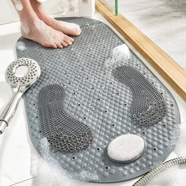 Modern Non-Slip PVC Bathroom Mat for Safety & Comfort - Image 3