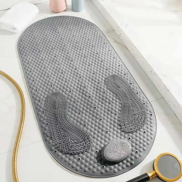 Modern Non-Slip PVC Bathroom Mat for Safety & Comfort - Image 2