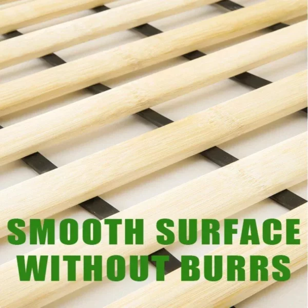Eco-Friendly Bamboo Bath Mat