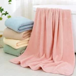 Luxurious Quick-Dry Coral Fleece Bath Towel