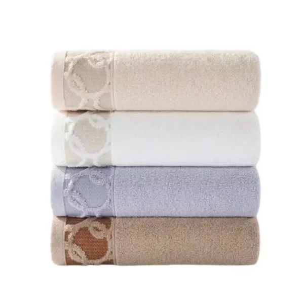 Luxury Jacquard Cotton Towel Set