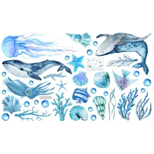 Charming Sea Life Wall Decals