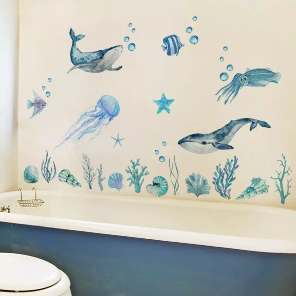 Charming Sea Life Wall Decals