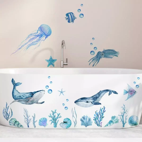 Charming Sea Life Wall Decals