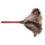 Eco-Friendly Ostrich Feather Duster with Long Wooden Handle