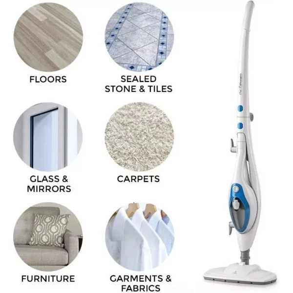 10-in-1 Versatile Steam Mop Cleaner for All Surfaces