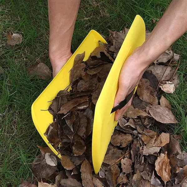 Efficient Yellow Garden Leaf Scoops
