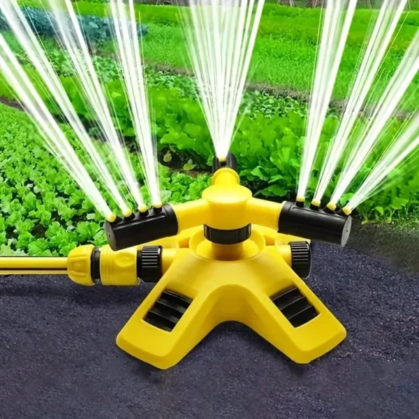 360° Trigeminal Automatic Rotating Garden Sprinkler - Image 2