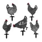 Charming Chick Silhouette Garden Stake