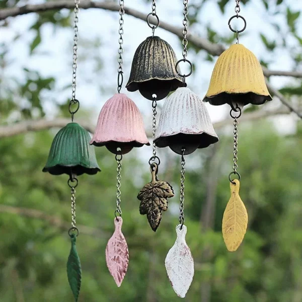 Elegant Japanese Iron Wind Chimes - Image 4