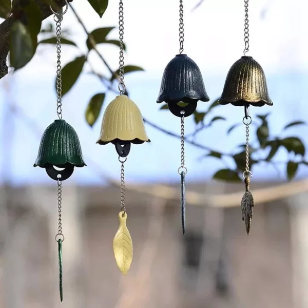 Elegant Japanese Iron Wind Chimes - Image 5