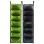 Multi-Pocket Felt Vertical Garden Planter - Wall Hanging Flower & Plant Grow Bag