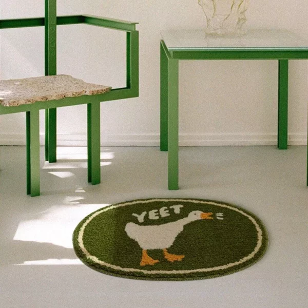 Charming Duck-Themed Soft Bathroom Rug - Image 6