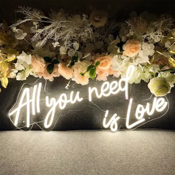 Love Illuminated: LED Neon Sign