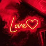 Charming Heart Neon LED Sign