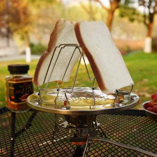 Compact Stainless Steel Outdoor Toaster