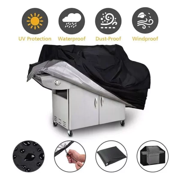 All-Season Waterproof BBQ Grill Cover - Image 2