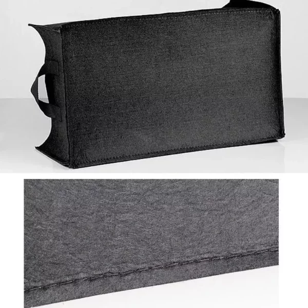 Eco-Friendly Square Fabric Grow Bags for Garden and Patio Planting - Image 5