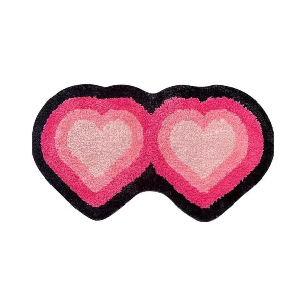 Heart-Shaped Tufted Rug - Image 2