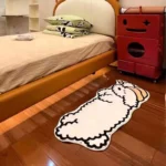 Cute Cartoon Dog Non-Slip Area Rug