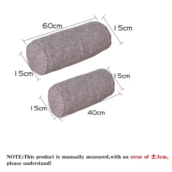 Comfortable Cotton Linen Body Pillow