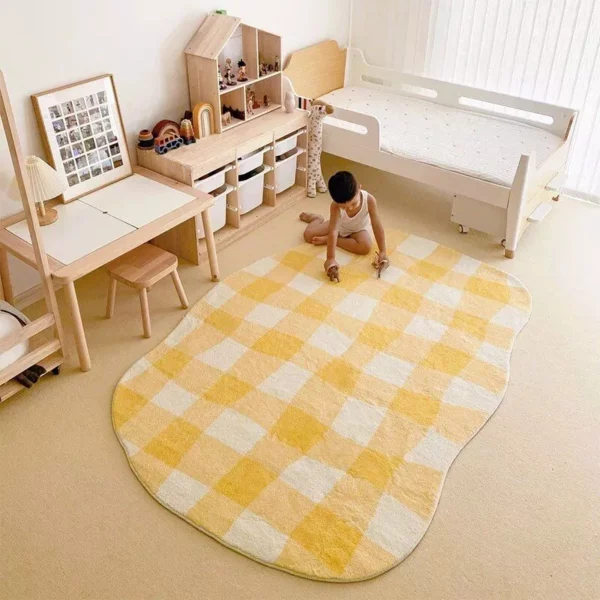 Versatile Plaid Large Area Rug