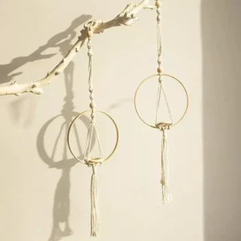 Boho Chic Macrame Air Plant Hanger