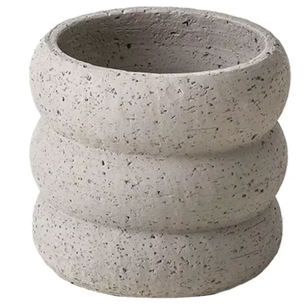 Minimalist Nordic Cement Flowerpot - Image 6