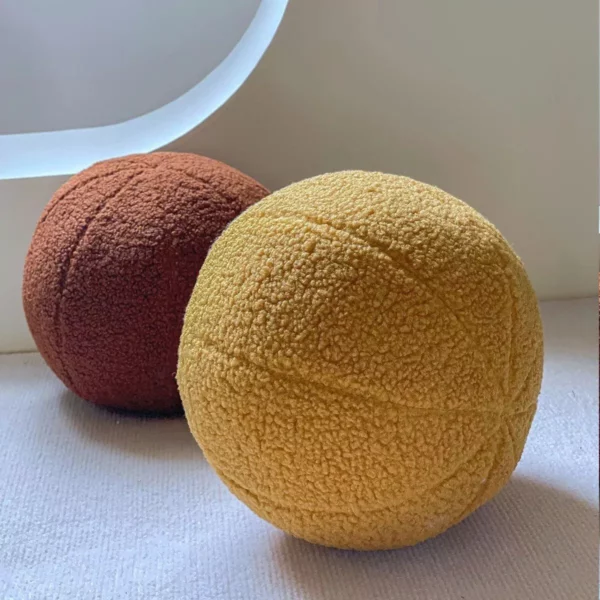 Luxurious Wool Ball Cushion