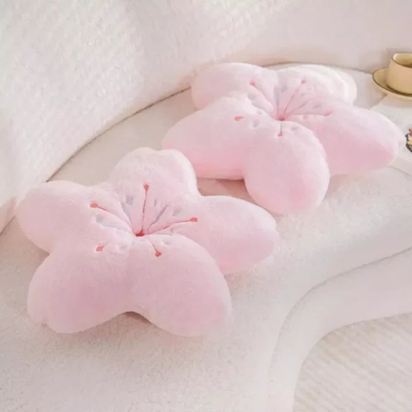 Cherry Blossom Plush Cushion