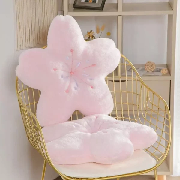 Cherry Blossom Plush Cushion