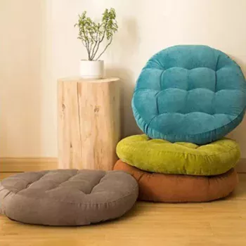 Ultra Comfort Round Plush Seat Cushion