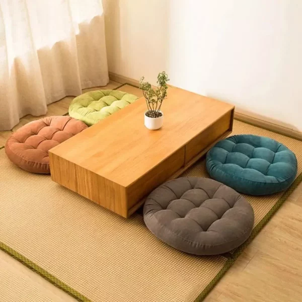 Ultra Comfort Round Plush Seat Cushion