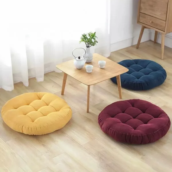 Ultra Comfort Round Plush Seat Cushion - Image 6