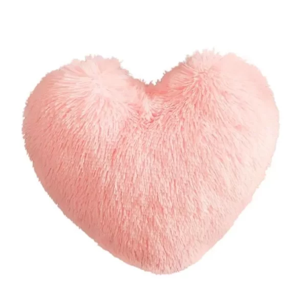 Plush Heart-Shaped Throw Pillow for Cozy Decor & Gifts - Image 2