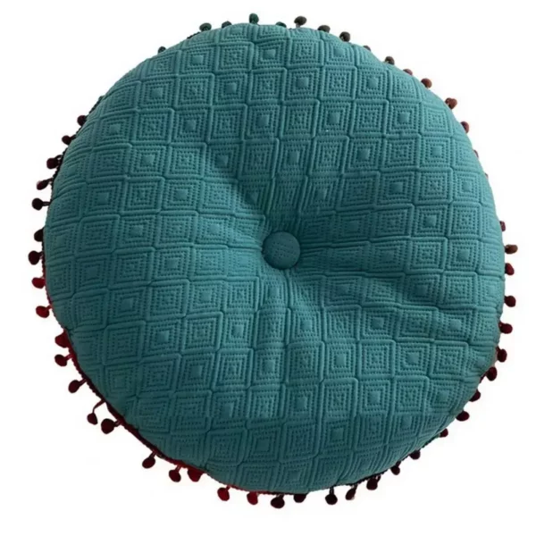 Round Tassel Throw Pillow - Image 4